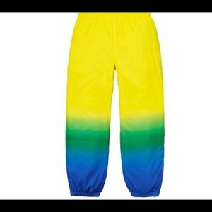 Supreme Gradient Track Pants (Yellow) (L)